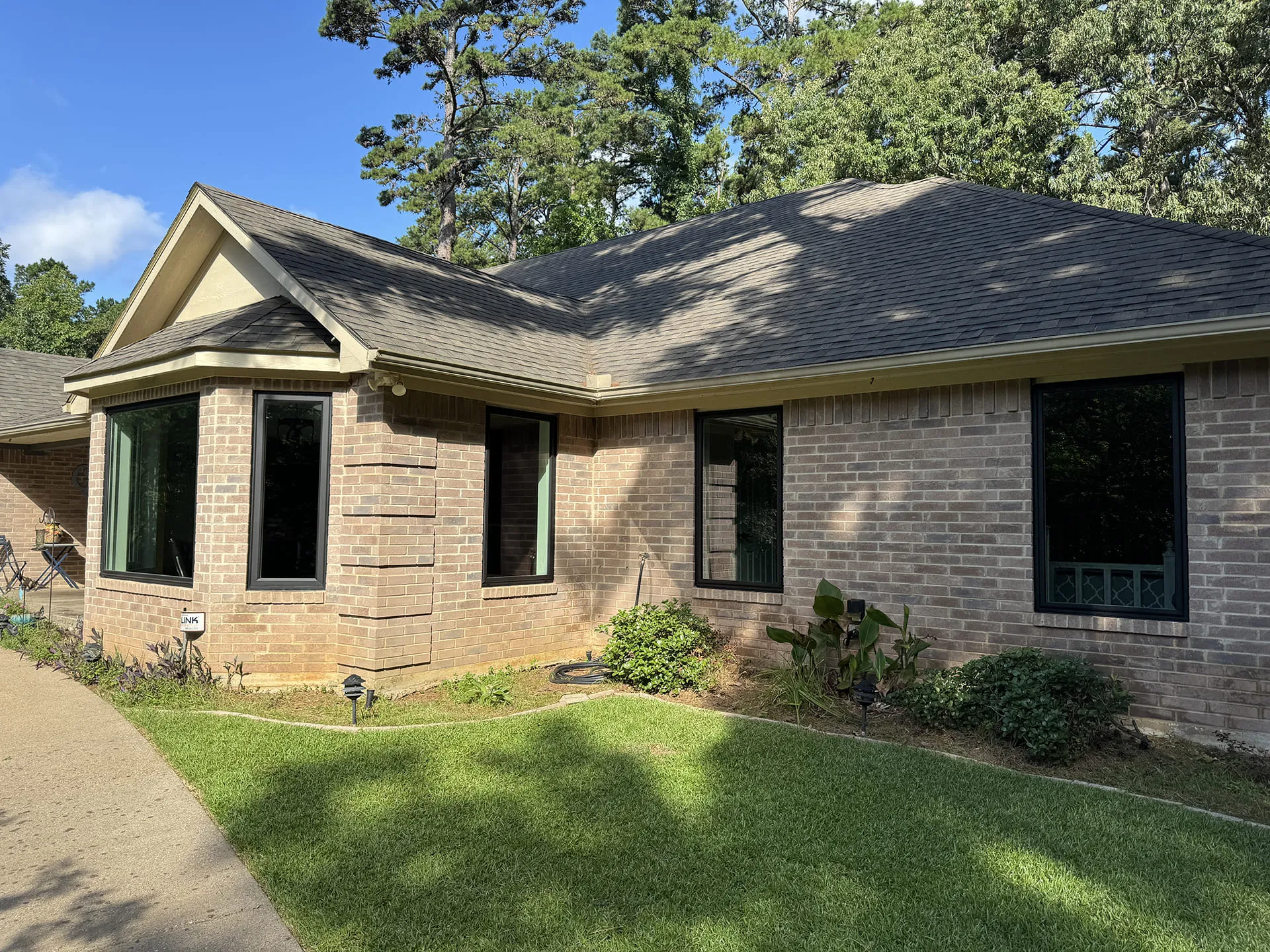 Window replacement in brick house