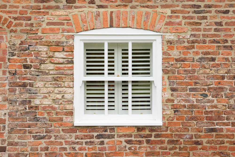 Exterior Window on a Brick House