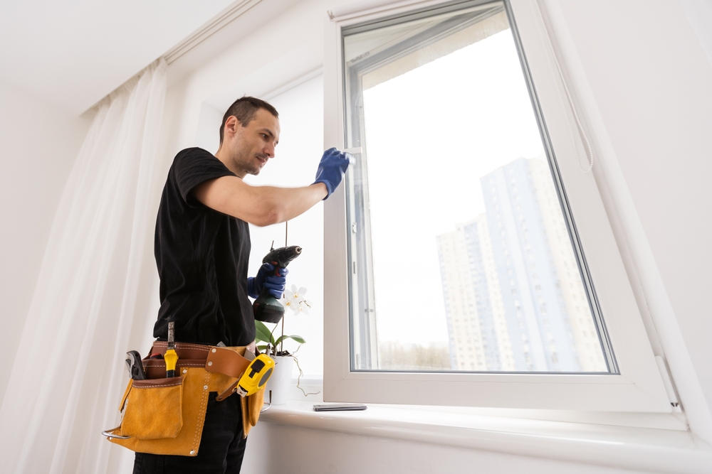 Person Planning and Installing a Window Replacement